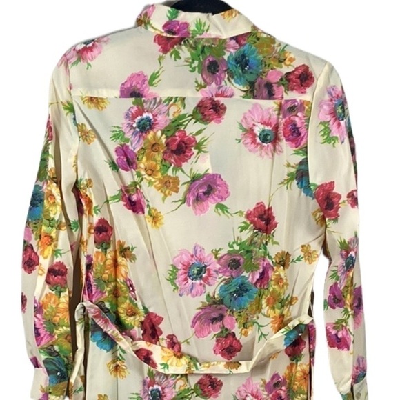 Vintage 60’s Spectator II Floral Shirt Dress Size 10(S) - Picture 12 of 13